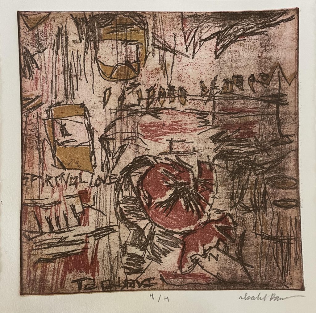 print yellow red pink boxing gloves graphite