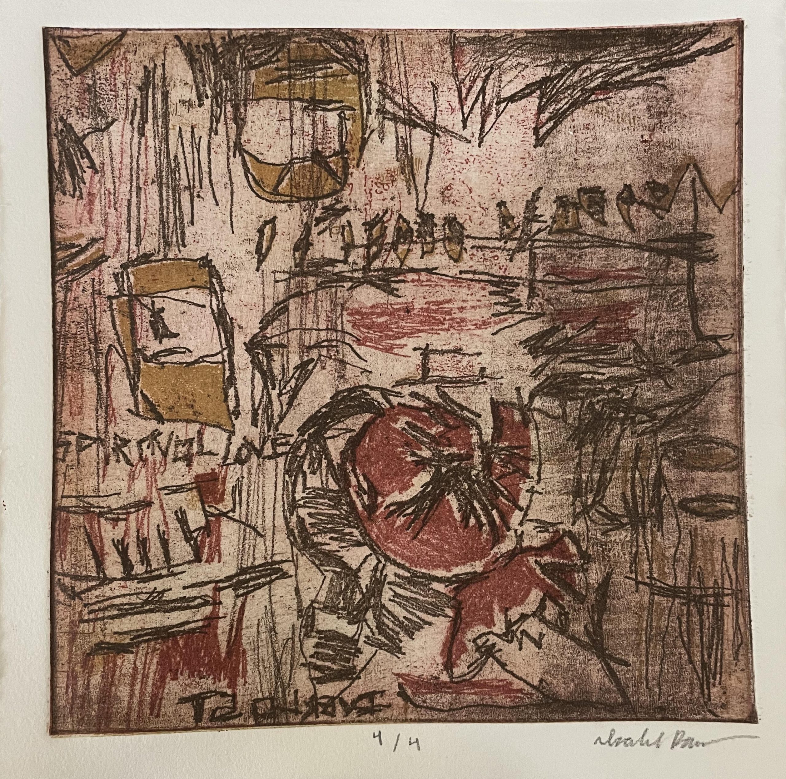 print yellow red pink boxing gloves graphite