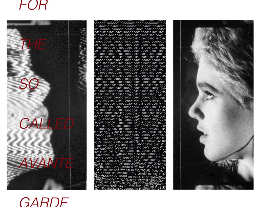 girl numbers black white red text