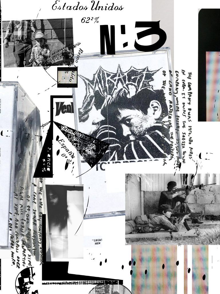 collage text boy film number black white