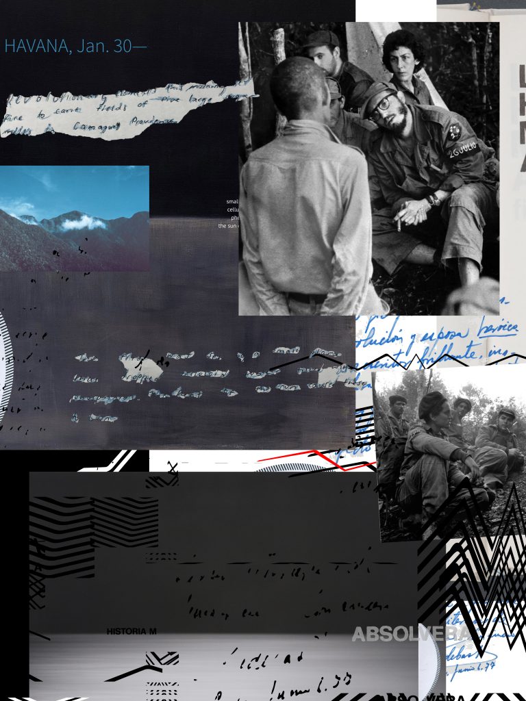 collage text photo blue grey black