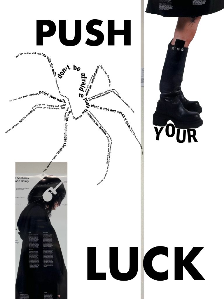 text spider girl boots headphones